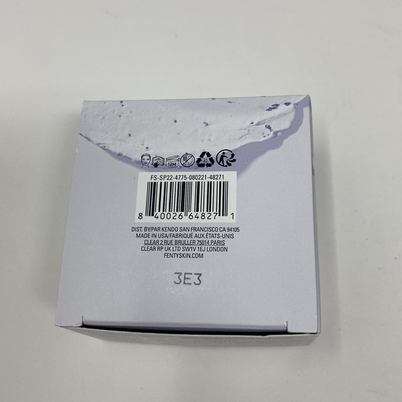 NWT Fenty Skin Cookies N Clean Whipped Clay Pore Detox Face Mask 2.5 oz - Picture 5 of 13